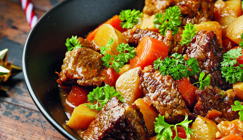 ZA SVE LJUBITELJE MESA Pikantan mediteranski gulaš sa mesom i povrćem