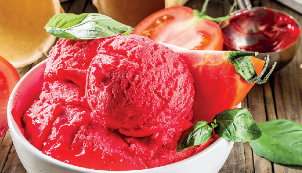 OVAKAV SE PRAVO SAMO U ITALIJI Sladoled od paradajza možete naći samo u TOSKANI, a sad ga možete i sami napraviti