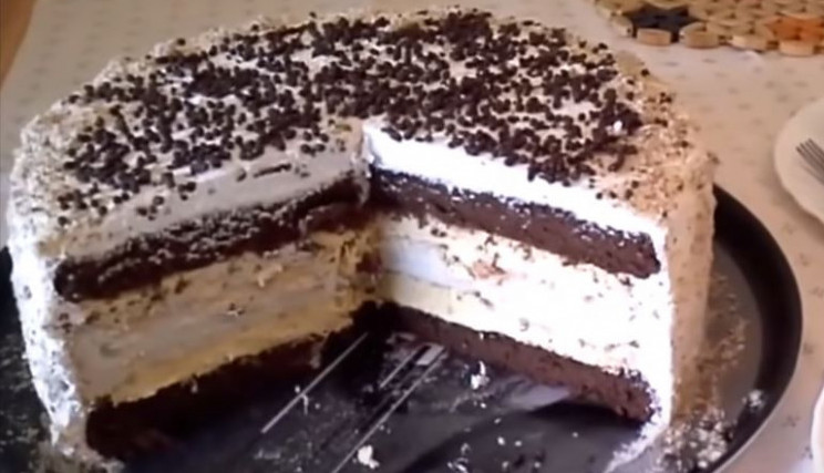 SLATKO ČUDO! Kremisimo torta je spoj fila od bele čokolade, šlaga i različitih kora, što je čini savršenom
