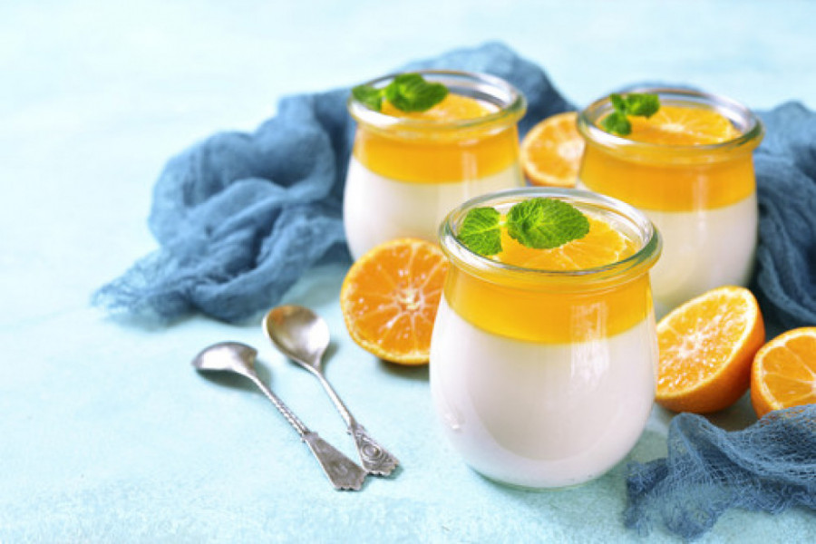 Italijanski kremasti slatkiš PANAKOTA s pomorandžama nema jaja a ukus će očarati najprobirljivije nepce