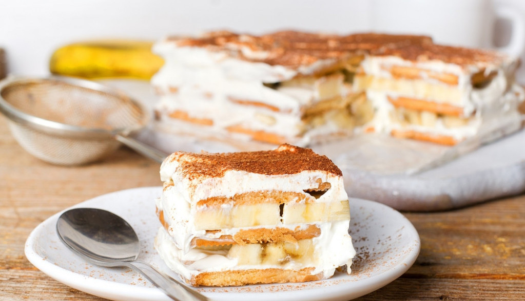 banana tiramisu