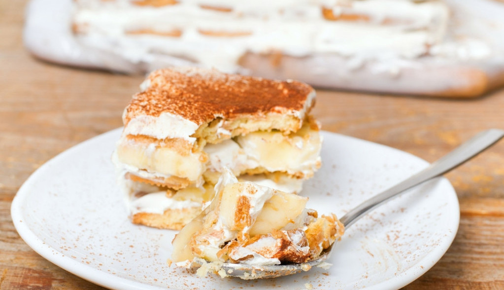 banana tiramisu