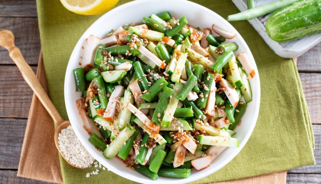 pileća salata sa boranijom