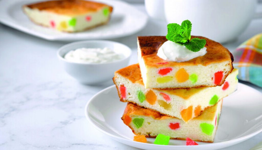 komisbrot sa žele bonbonama