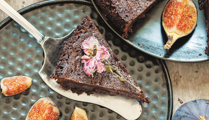 čokoladni kolač sa smokvama