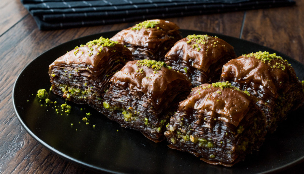 baklava sa čokoladom