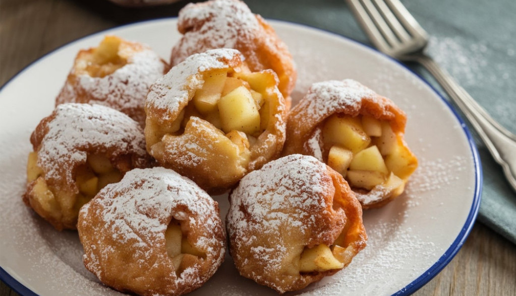 uštipci sa jabukama i cimetom