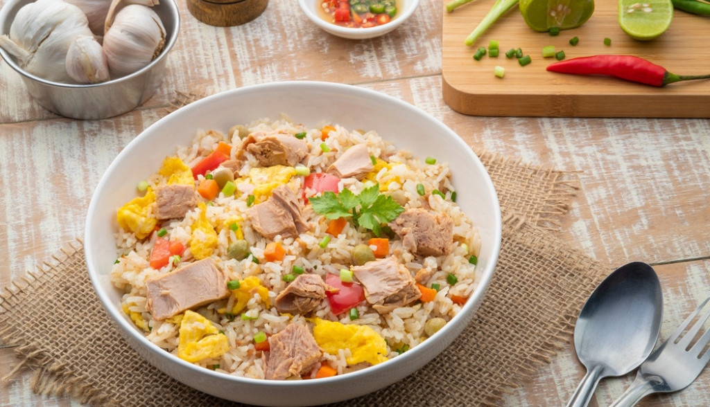 rižoto sa tunjevinom