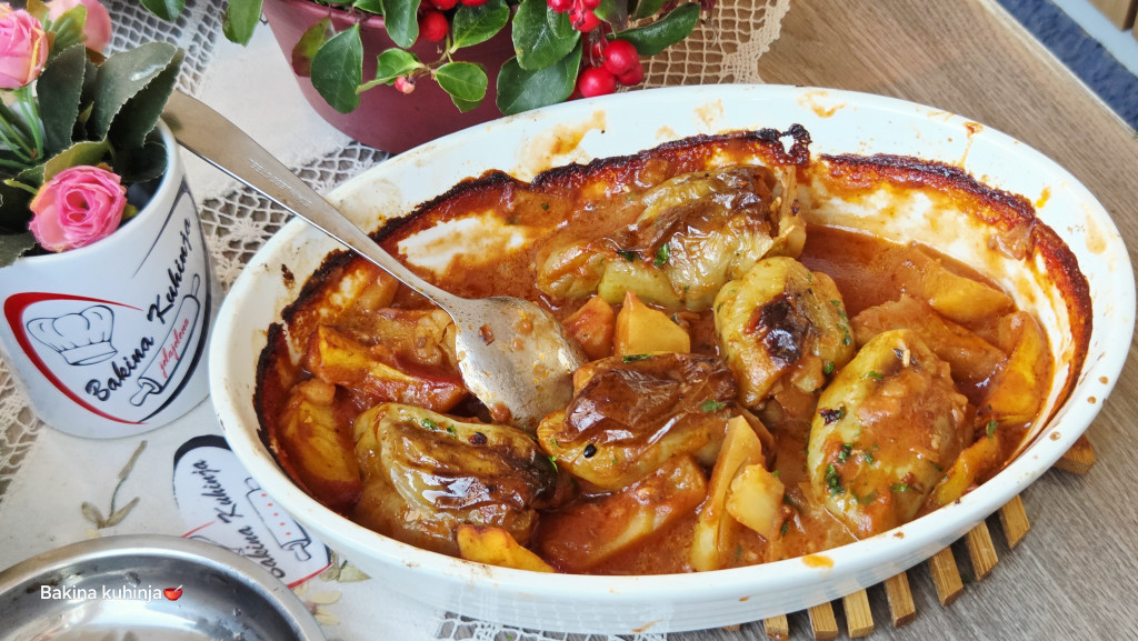 posne punjene paprike