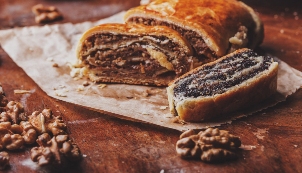 posna štrudla sa orasima