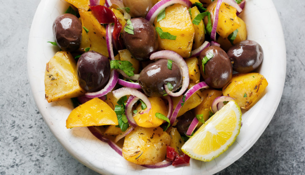 orijentalna krompir salata