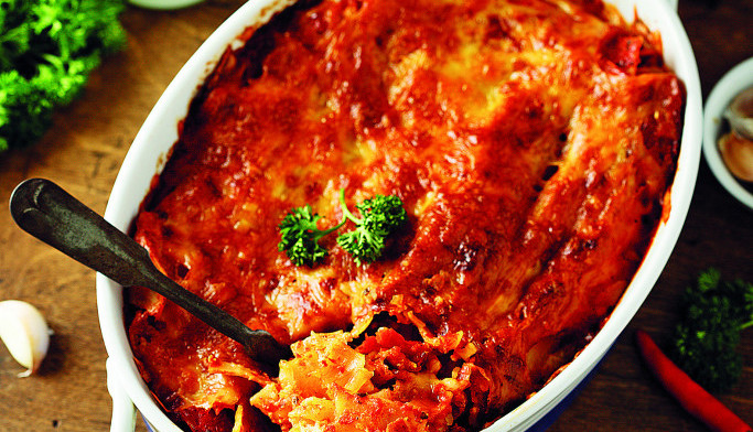 musaka od pečenih paprika