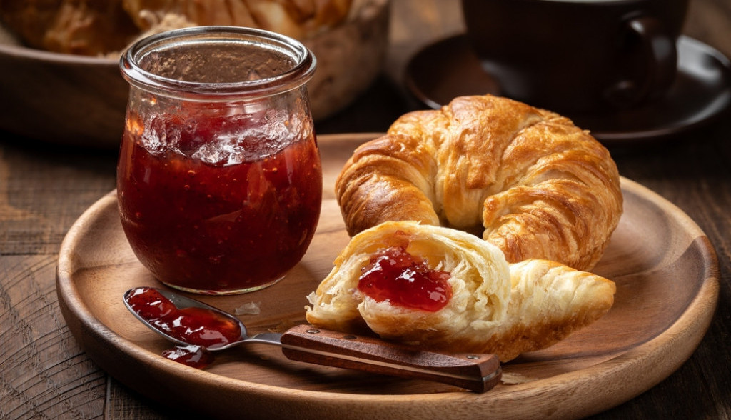 kroasan sa džemom