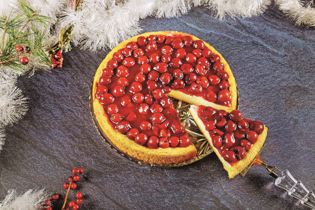 TART SA VIŠNJAMA Sladak i osvežavajući kolač, a brzo se pravi