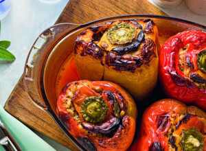 Vege punjene paprike: Jedinstvena kombinacija ukusa sočiva i sezonskog povrća