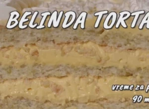 BOGATA I IZDAŠNA POSLASTICA OD BELE ČOKOLADE I BADEMA Belinda torta, fantastično kremasta