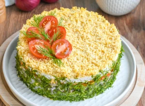 BEZ NJE SE NE MOŽE Dekorativna mimoza salata je obavezna na porodičnom okupljanju