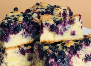 MEKAN I MIRIŠLJAV Žuti kolač sa borovnicama odlično ide uz kaficu