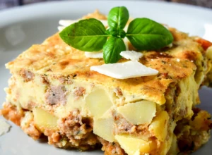 BRŽI RUČAK NE MOŽE! Lenja musaka, samo izmešaš sastojke, sipaš u tepsiju i ispečeš!