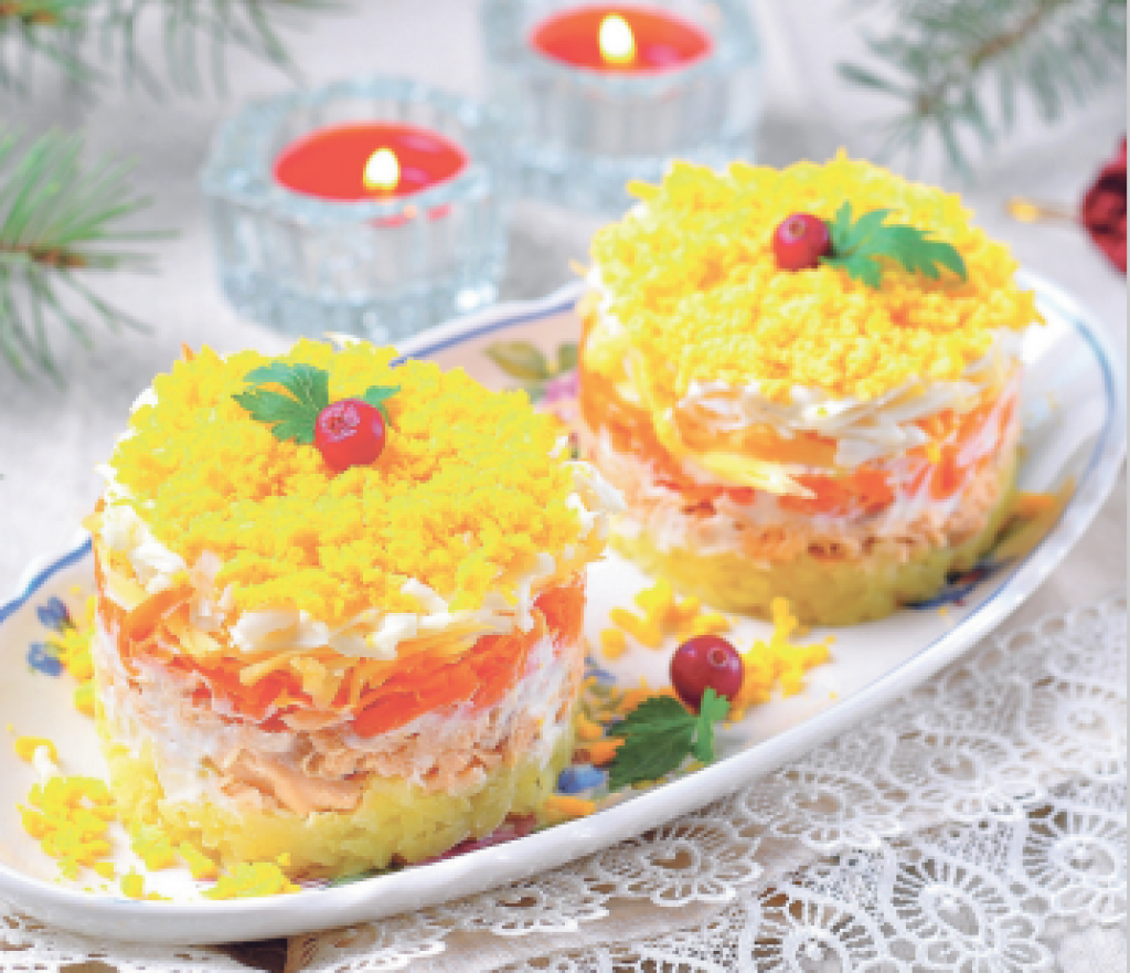 POSNA MIMOZA SALATA Imamo recept za najbolje predjelo koje svi u Srbiji obožavaju