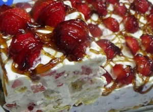 Najbrže SLADOLED KOCKE S JAGODAMA: Samo par sastojaka i 15 minuta posla