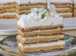 TORTA ŠEHEREZADA Ne peče se, pravi se od keksa, brzo je gotova, a veoma kremasta i ukusna