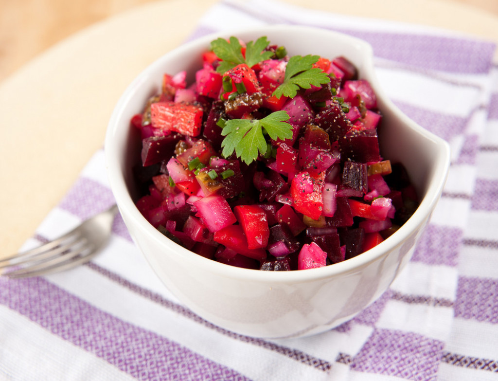 SALATA OD CVEKLE I LUKA Najzdravija, najukusnija, a najbrže se napravi!