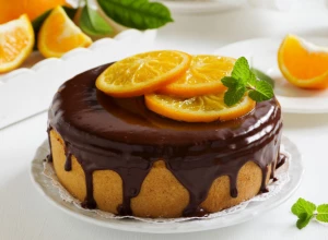 ČOKOLADNA TORTA SA POMORANDŽAMA U savršenom spoju kiselo slatkog ukusa, kremasta i lagana