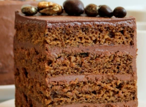 POSNA STARINSKA TORTA OD ČOKOLADE I ORAHA  Recept i intervju sa Tinom Vesić