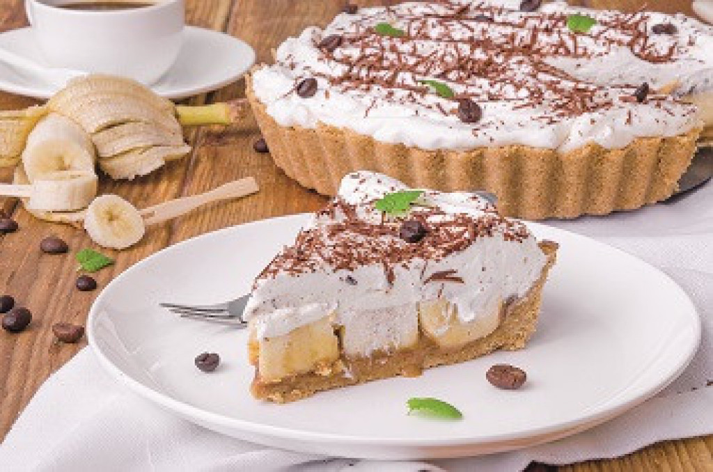 POSNA BANOFI PITA Nepečena kremasta poslastica sa bananama idealna za sva veselja
