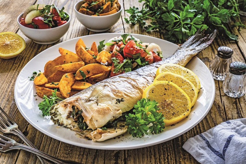 PASTRMKA NA POVRĆU Riblji delikates u savršenom spoju, raj za nepca