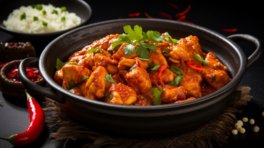 PILETINA U KARI SOSU Pikantna rapsodija ukusa pravi je raj za nepca, a meso se lepi za prste