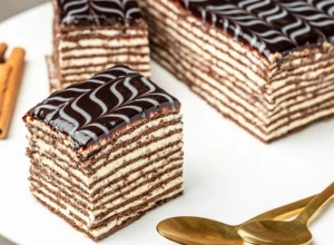 POSNA ROZEN TORTA SA ČOKOLADNIM PUDINGOM Klasik na drugačiji način, a topi se u ustima