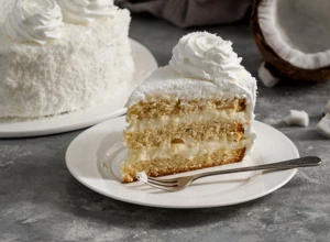KOKOS TORTA Jeftina poslastica posna na vodi koja budi uspomene sa mora