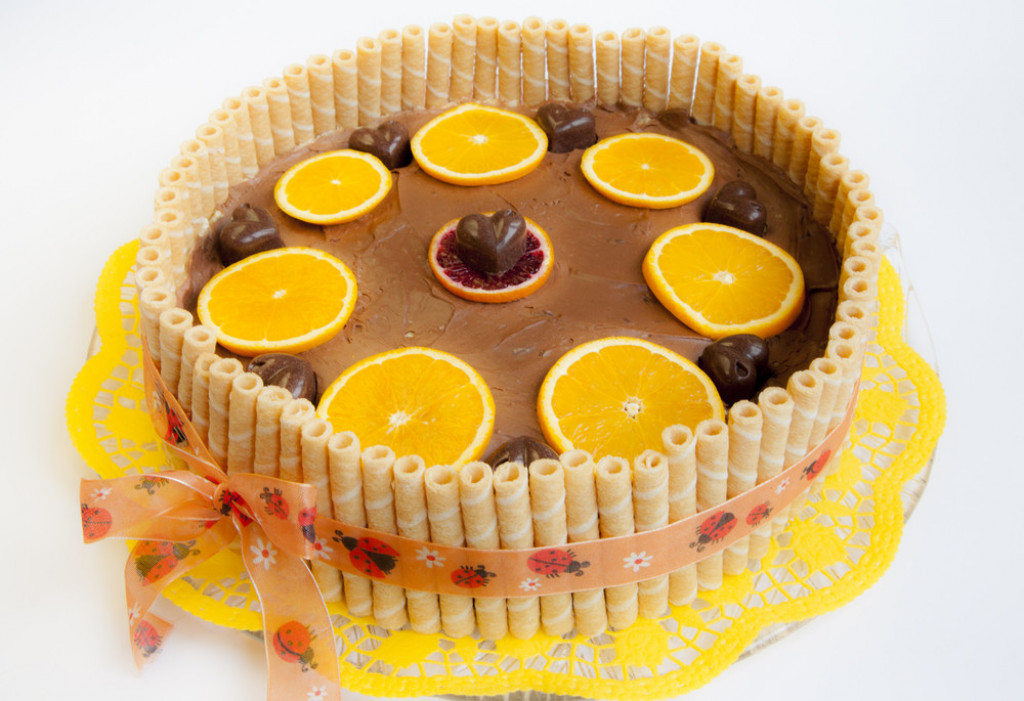 POSNA ČOKO ORANŽ TORTA Raskošna poslastica idealna za sve svečane prilike, po receptu bez mane