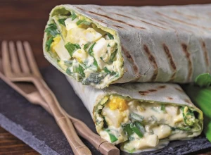 TORTILJE SA JAJIMA Aromatično jelo za koje vam ne treba puno vremena, a slasne i sočne