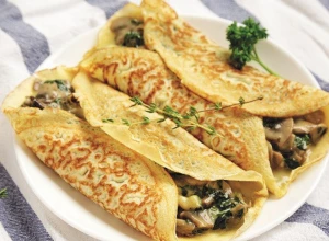 SLANE PALAČINKE SA PEČURKAMA Neodoljive i sočne, a idealne za druženje sa prijateljima