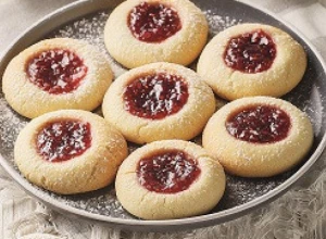 HALONGOTOR Švedski kolačići sa džemom koji sjajnu idu uz čaj ili kafu