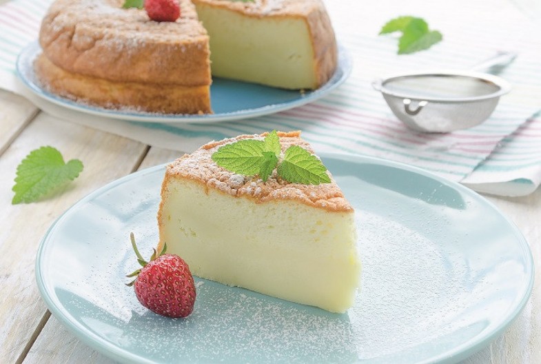 PAMUK KOLAČ Desert sa belom čokoladom mekan kao duša, a lagan i kremast