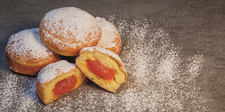 KROFNE SA DŽEMOM OD KAJSIJA Mekane i vazdušaste, po receptu bez mane