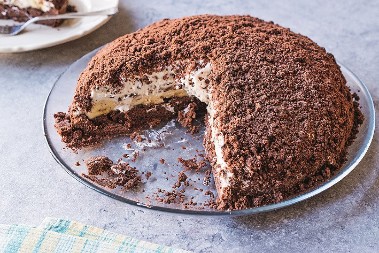 POSNA BANANA TORTA Očaravajuća voćna poslastica koja će vas osvežiti u trenu