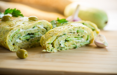 BRZI ZELENI ROLAT SA SIROM Predjelo od kog će vam poći voda na usta, a gotovo za tili čas