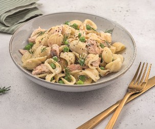 ZELENA PASTA Savršen spoj testenine, graška i šunke u jelu koje uspeva apsolutno svima