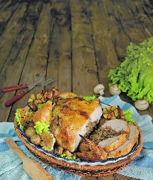 PUNJENO PEČENO PILE Gurmanski ručak koji pomera granice dobrog ukusa, ukućani će stajati u redu za još