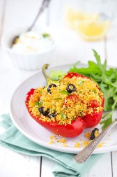 PAPRIKE PUNJENE BULGUROM Zasitne i preukusne, polovina nestane u roku od odmah