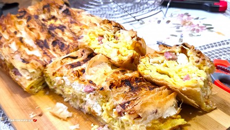 HARMONIKA GIBANICA IZ BAKINE KUHINJE Pravi se maltene sama, a ukus je čista fantazija