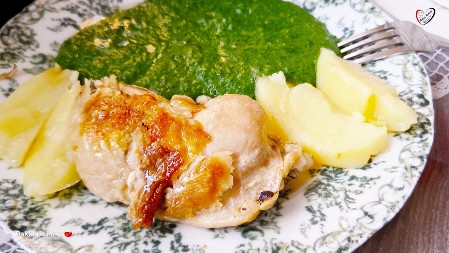 KREMASTI SPANAĆ SA PILETINOM ZA RUČAK KOJI SE PAMTI Ukućani će stajati u redu za još