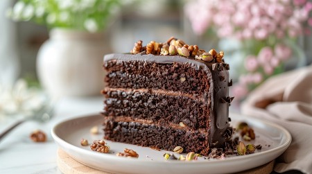POSNA ČOKOLADNA TORTA Sočna i bogata orasima, savršena za slavsku trpezu!