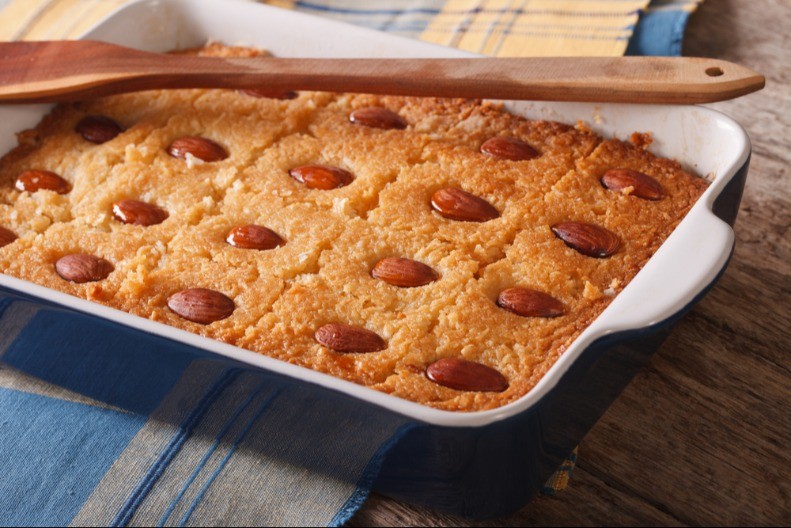 ARAPSKI KOLAČ SA BADEMIMA MILUJE NEPCA A gotov dok pristavite kafu