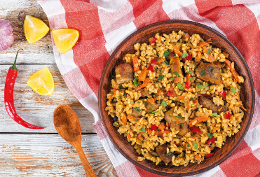 RIŽOTO SA POVRĆEM PO RESTORANSKOM RECEPTU Zbog ovog sastojka je sočan, a ne suv